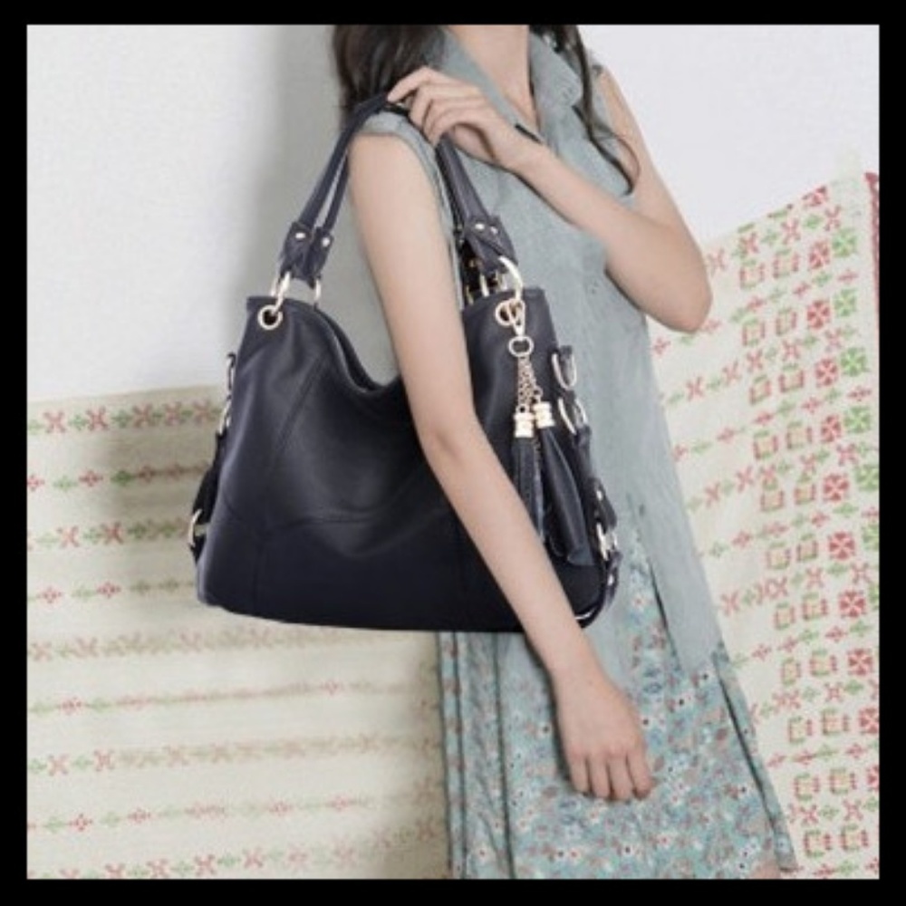 NEW ELVA Hobo Shoulder Bag - Picture 4 of 8